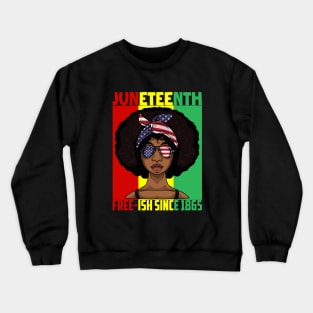 Juneteenth Holiday Celebration Crewneck Sweatshirt